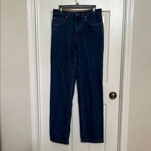 Duluth Trading Co women’s  Dark Blue Straight Jeans